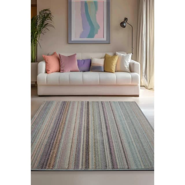 Homemaker Echo Pastel Stripe Rug Pastel unisex 160x230cm