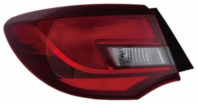 ABAKUS 442-1982L-UE Rear light Outer section, without bulb, Left, W21W Combination Rearlight (391)