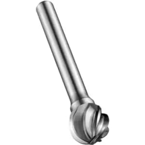 P837 12.7X6.0MM Carbide Bright Ball Nosed Burr