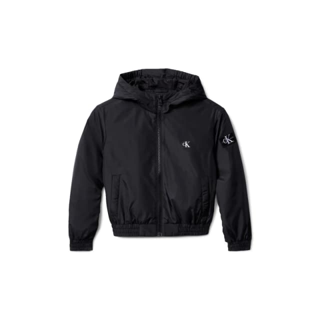 Calvin Klein Jeans Kids Padded Harrington Jacket CK Black BEH male 10Y