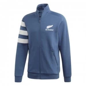 adidas New Zealand All Blacks Mens Presentation Jacket - Blue