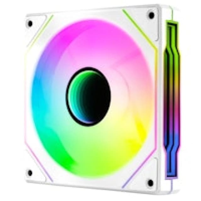 Aerocool Phantom M-3 ARGB White LED Fan - 120mm
