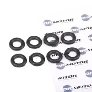 DR.MOTOR AUTOMOTIVE Gaskets VW,AUDI,MERCEDES-BENZ DRM022S 035906149A,13641730767,198153 Seal Kit, injector nozzle 198153,1346226,0199971348,90541910