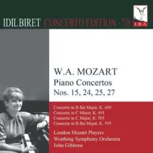 WA Mozart Piano Concertos Nos 15 24 25 27 by Wolfgang Amadeus Mozart CD Album
