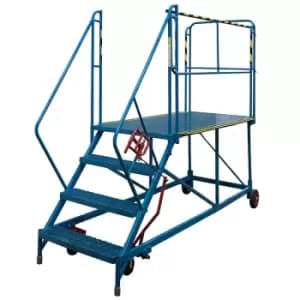 3 Tread Service Access Platform - 54° slope - mobile