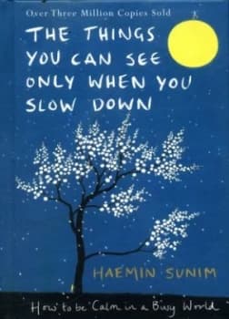 The Things You Can See Only When You Slow down by Haemin Sunim Hardback