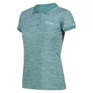 Regatta Womens Remex II Polo T-Shirt - Bristol Blue