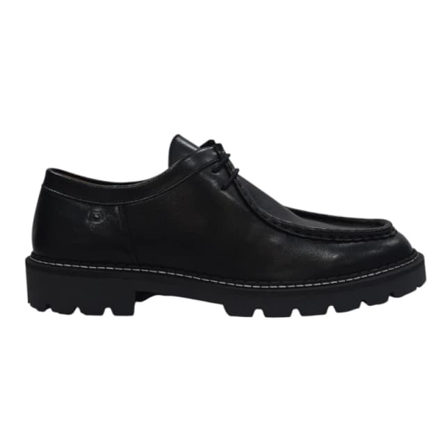 Deakins Mens Kayo Leather Lace Up Derbies Black male 7 (41)