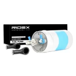 RIDEX Fuel Pump 458F0002 AUDI,MERCEDES-BENZ,FORD,80 Limousine (8C2, B4),Cabriolet (8G7, B4),80 (89, 89Q, 8A, B3),80 Avant (8C5, B4)