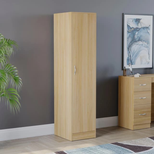 Lassic Vida Designs Riano 1 Door Wardrobe Pine unisex 1 Door