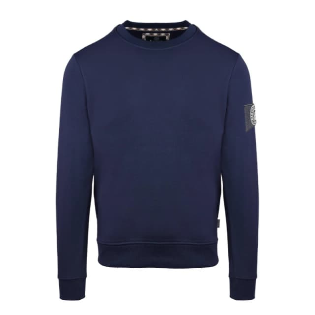 Aquascutum Aquascutum Roundnk S Navy male Small