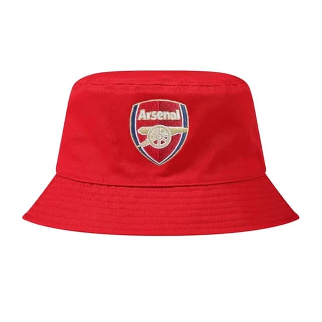 Arsenal FC Mens Bucket Hat in Red Red Male One Size