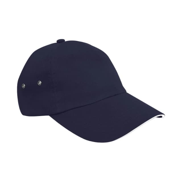 Result Result Men Printers Plush Cotton 5 Panel Cap in Navy Navy One Size Male 5063470042173