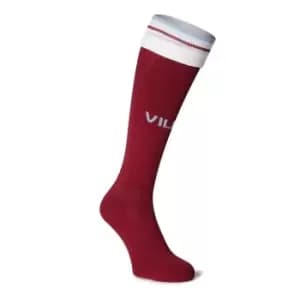 Castore Aston Villa FC Pro Home Sock - Purple