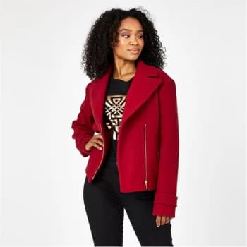 Biba BIBA Biker Jacket - Berry