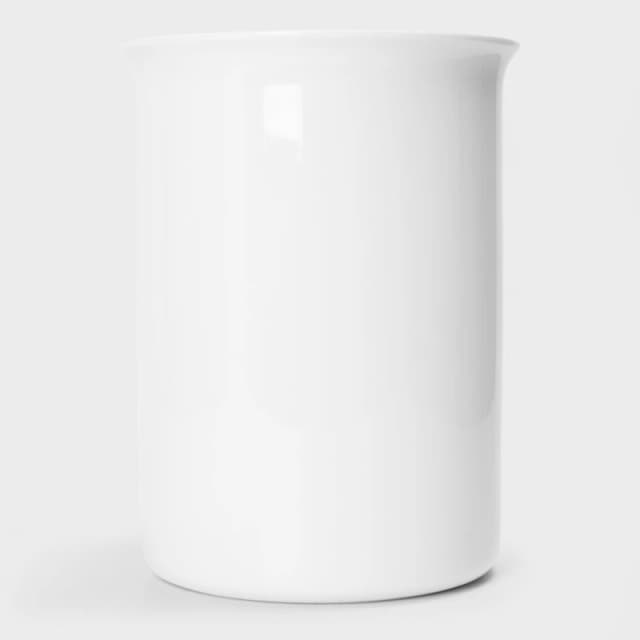 Off White Vase Design White/Black unisex One Size