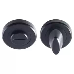 Serozzetta Turn & Release on Concealed Fix Round Rose - Matt Black