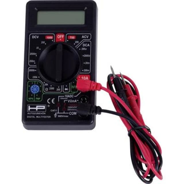 HP Autozubehoer HP Autozubehoer Handheld multimeter Digital CAT II 500 V 75220