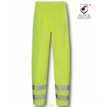 Black Knight Large Hawk High Visibility Trousers - Yellow