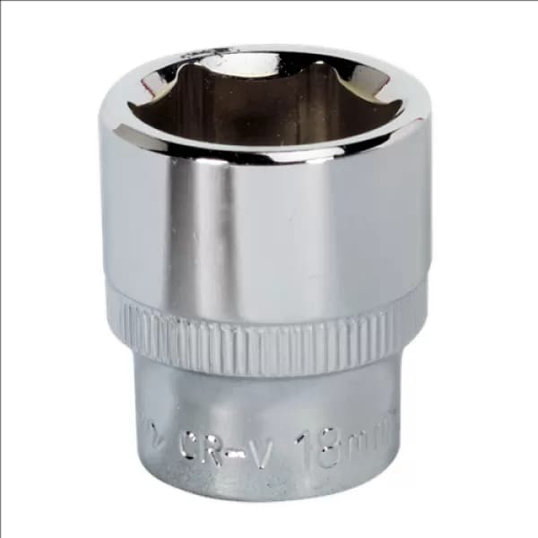 Genuine SEALEY SP3818 WallDrive® Socket 18mm 3/8Sq Drive Fully Polished