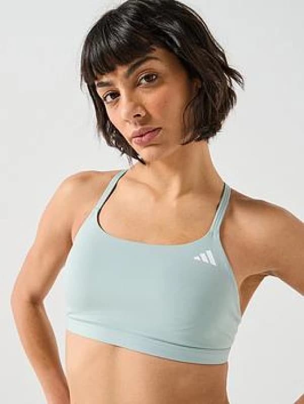 Sports bra adidas Essentials Workout light Vert Female L