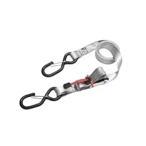Master Lock Set of 2 x 1.80m Spring Clamp Tie Downs with S Hooks