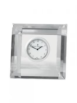 Royal Doulton Radiance collection clock square faceted