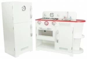 Teamson Kids Red and White Play Kitchen.