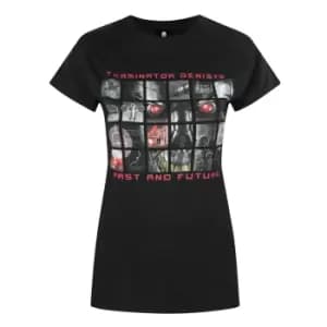 Terminator Womens/Ladies Genisys Past And Future T-Shirt (S) (Black)
