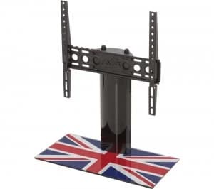 AVF B400UK 550 mm TV Stand with Bracket - Union Jack