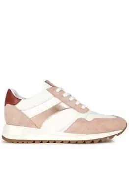 Geox Geox D Tabelya A Trainer - Nude White, Size 5, Women