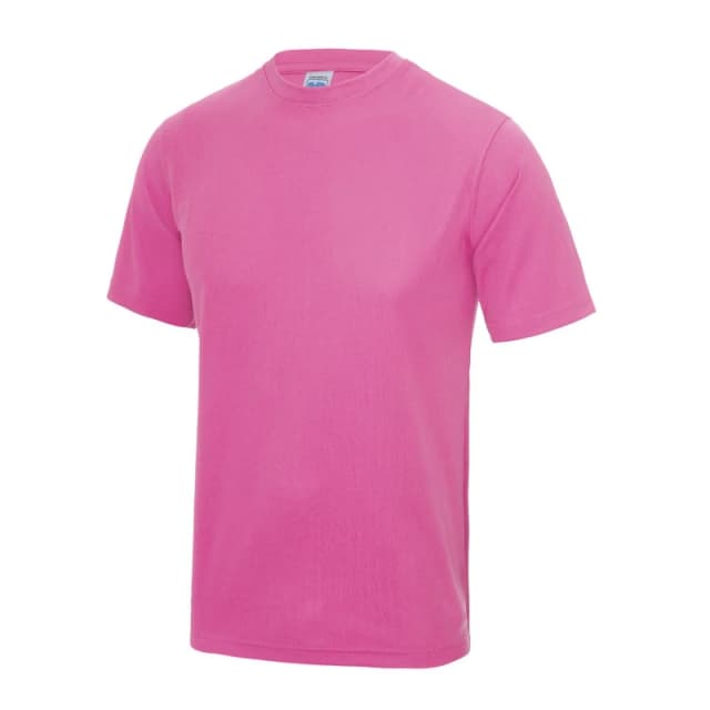 AWDis AWDis Men Just Cool Performance Plain T-Shirt in Baby Pink Size: X-Small Baby Pink XS Male 5055805331137