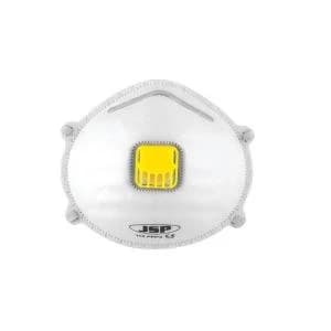 JSP FFP2 Valved Disposable Moulded Mask 122 Pack of 10