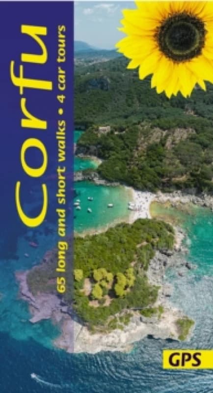 Corfu Sunflower Walking Guide : 65 long and short walks and 4 car tours Paperback / softback
