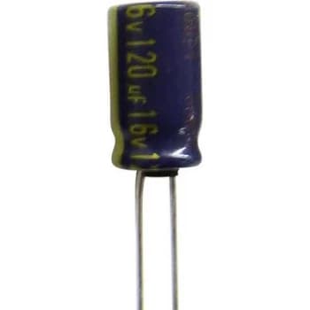 Electrolytic capacitor Radial lead 5mm 100 uF 35