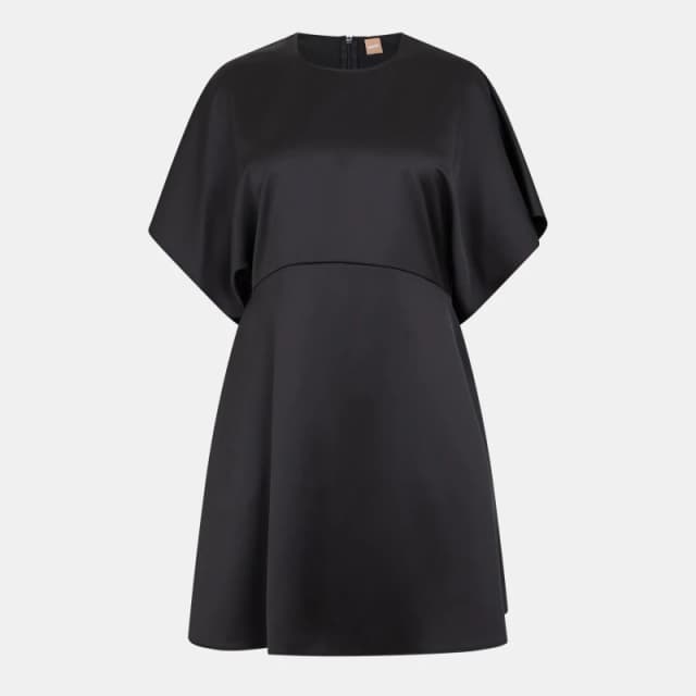 Boss Womens Dasima Mini Dress Black female 6 (XS)