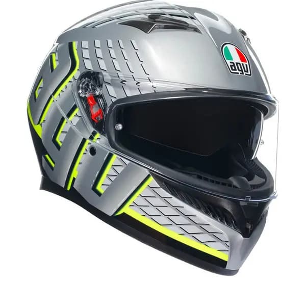 AGV K3 E2206 MPLK Fortify Grey Black Yellow Fluo 011 L