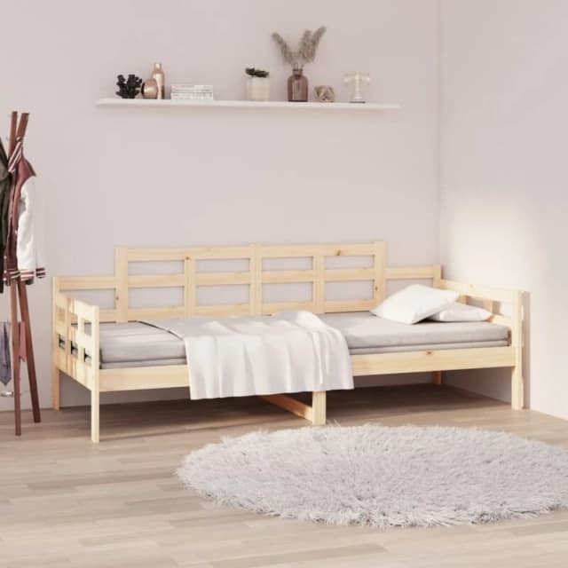 VIDAXL Day Bed without Mattress Solid Wood Pine 90x200cm Vidaxl 8720287073055