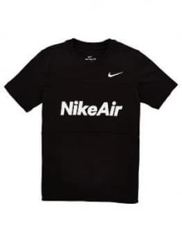 Nike Air Older Boys T-Shirt - Black