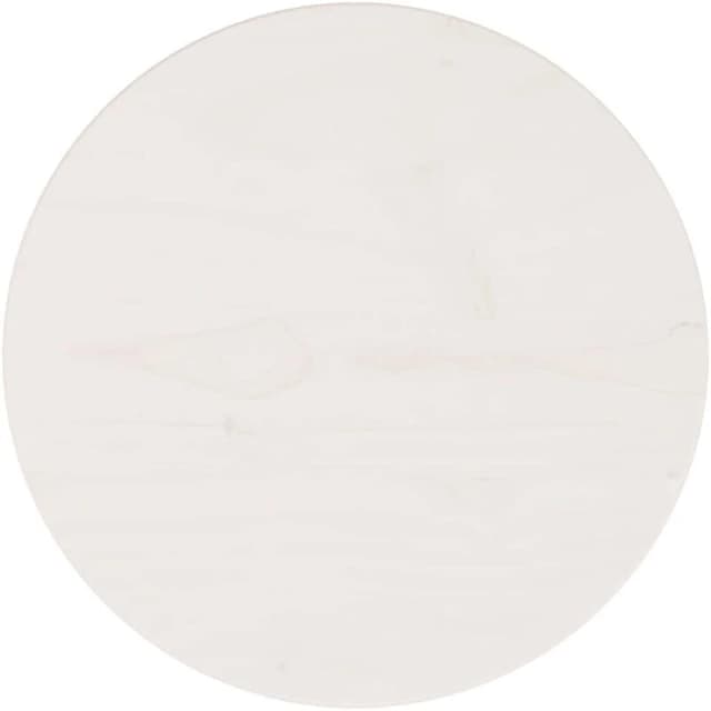 VIDAXL Table Top White Ø30x2.5cm Solid Wood Pine Vidaxl 8720286875650