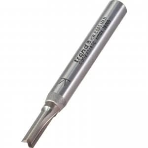 Trend CRAFTPRO Two Flute Straight Router Cutter 4mm 11.1MM 1/4"
