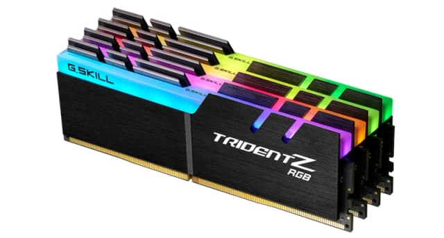 G.Skill Trident Z RGB F4-3600C18Q-32GTZR memory module 32GB 4 x 8GB