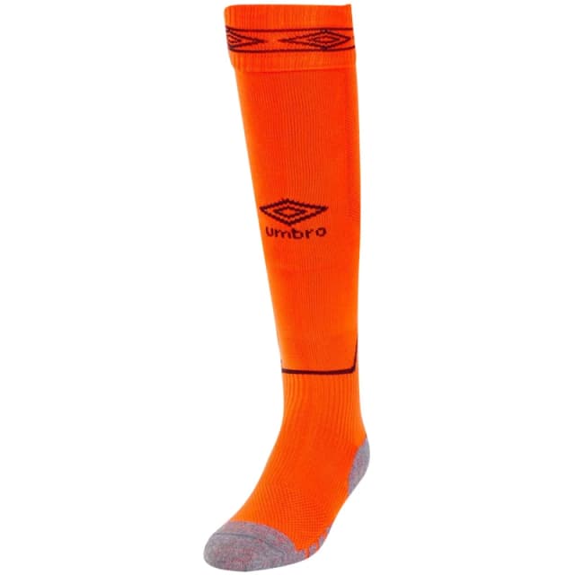 Umbro Umbro Men Diamond Football Socks in Orange Size: large Orange L Male 5063107684974