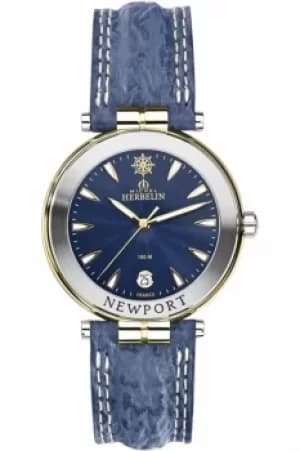 Mens Michel Herbelin Newport Yacht Club Watch 12255/T35