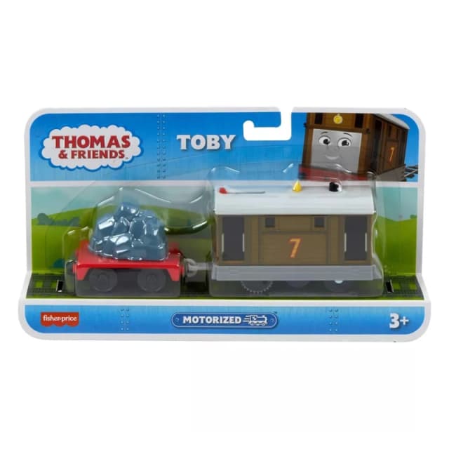 Thomas and Friends & Friends Toby Motorized Train Engine with Cargo None unisex One Size