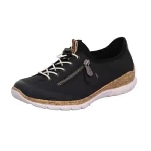 Rieker Comfort Lace-ups blue pazifik 3.5