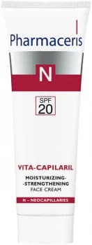Pharmaceris N Vita-Capilaril Moisturising & Strengthening Face Cream SPF20 50ml