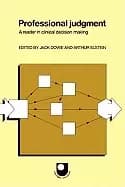 professional judgment a reader in clinical decision making