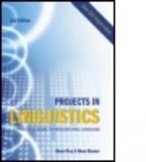 Projects in Linguistics by Aileen Bloomer Paperback
