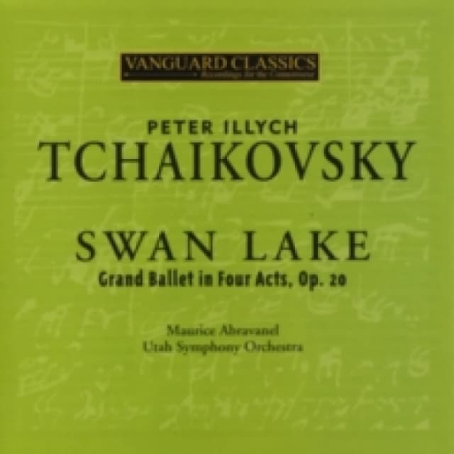 Peter Il'yich Tchaikovsky: Swan Lake: Grand Ballet in Four Acts, Op. 20 CD / Album